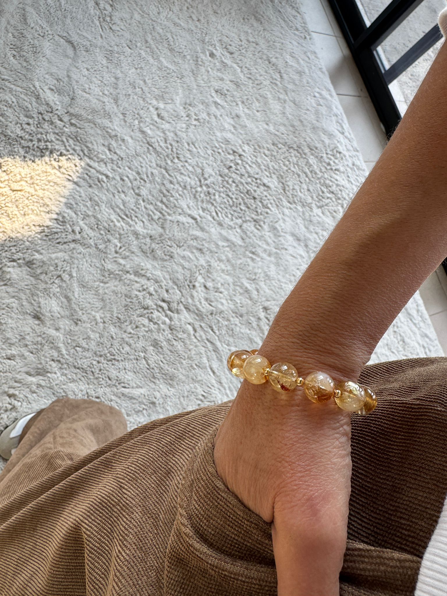 צמיד מאבני סיטרין